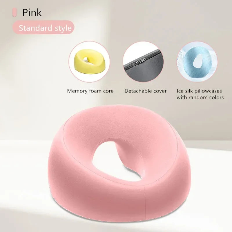 Memory Foam Face Down Desk Nap Pillow – Ergonomic Rest Cushion for Office & Salon