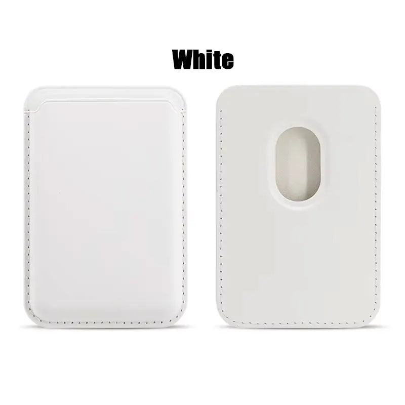 MagSafe Magnetic Leather Wallet Case – Card Holder for iPhone 12-17 & Samsung