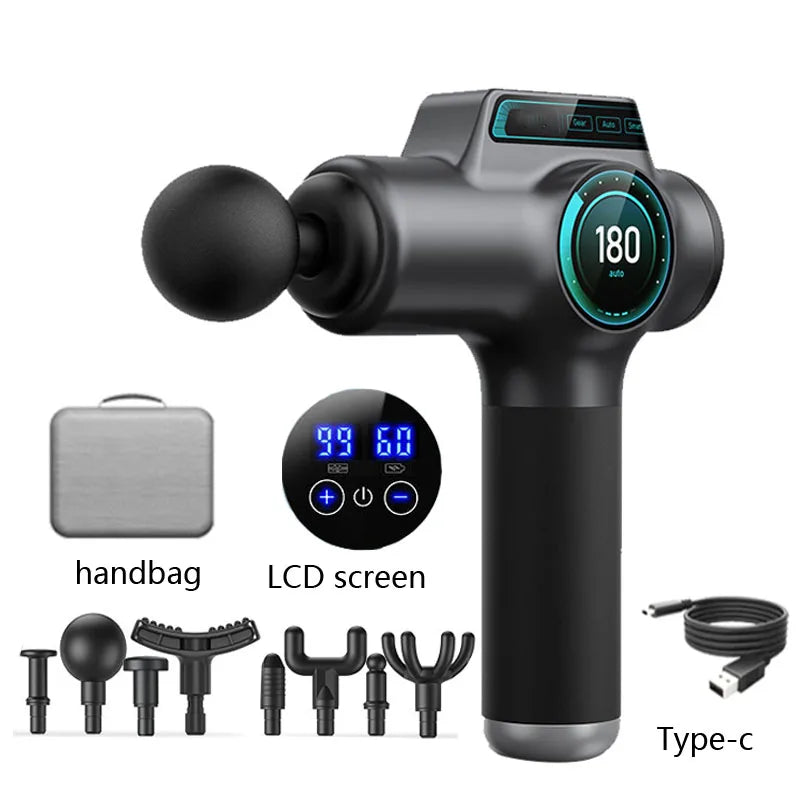 99-Speed Professional Muscle Massage Gun – Deep Tissue Neck & Back Massager