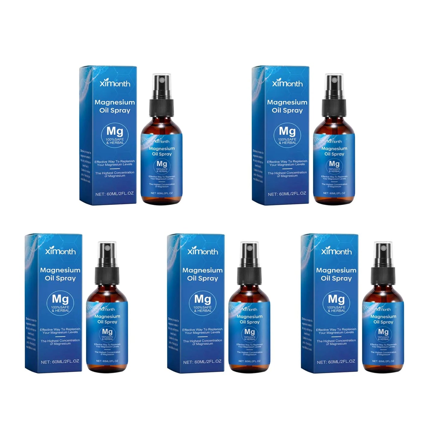 Magnesium Oil Spray for Sleep & Muscle Recovery – Essential Oil Body Relaxation Spray