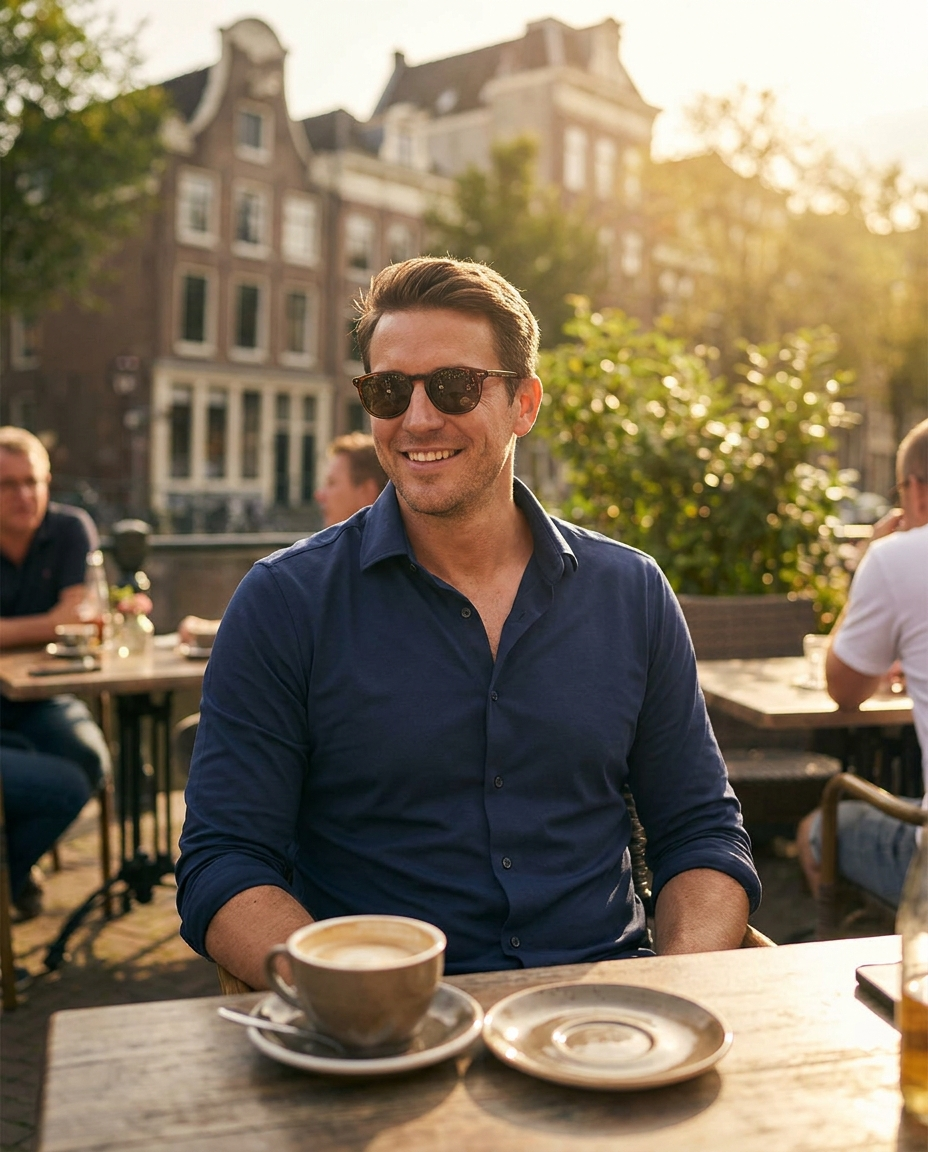 Men's Stretch Shirt lifestyle photo
