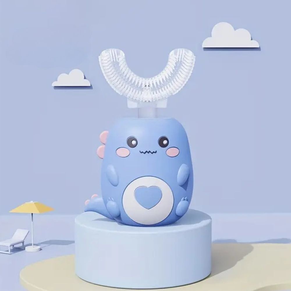 360° U-Shape Sonic Electric Toothbrush for Kids – Auto Clean in 30 Seconds