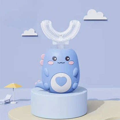 360° U-Shape Sonic Electric Toothbrush for Kids – Auto Clean in 30 Seconds