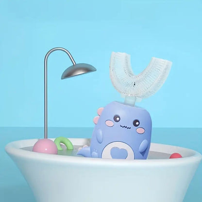 360° U-Shape Sonic Electric Toothbrush for Kids – Auto Clean in 30 Seconds