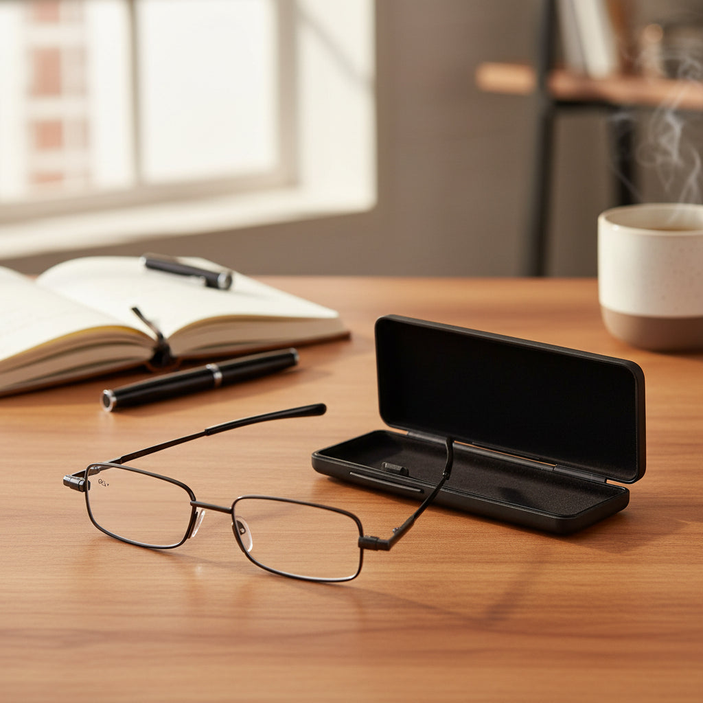 Compact Folding Reading Glasses – Men's & Women's Portable Readers