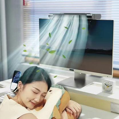 USB Bladeless Fan and Desktop Air Conditioner