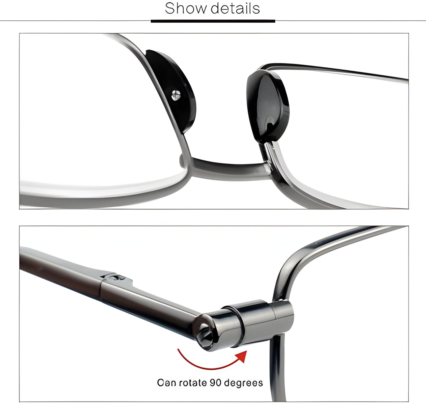 Compact Folding Reading Glasses – Men's & Women's Portable Readers