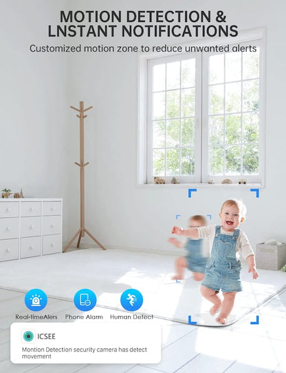 Security Light Bulb Camera – 360° WiFi Surveillance Bulb Camera