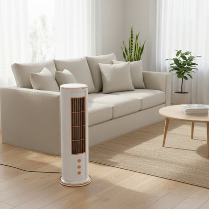 Bladeless Desktop Air Conditioner Fan with Remote Control