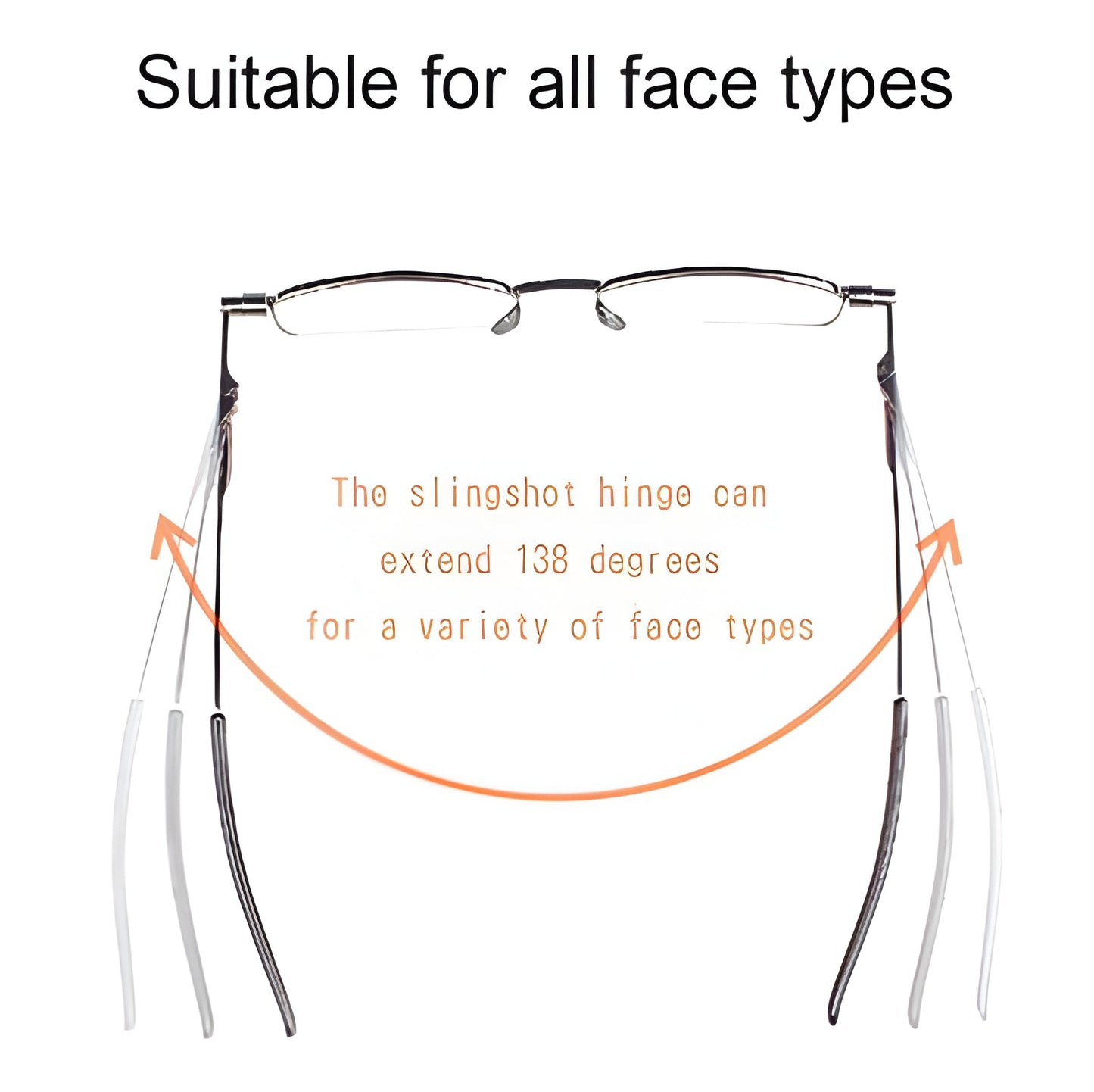 Compact Folding Reading Glasses – Men's & Women's Portable Readers