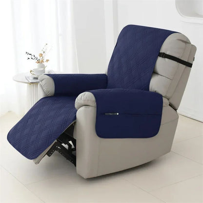 Waterproof Quilted Recliner Chair Cover – Non-Slip Furniture Protector