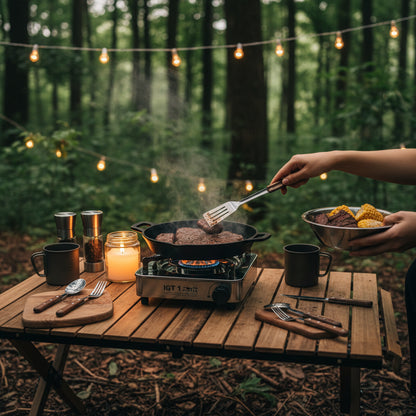 Portable Camping Gas Stove – 6500W High-Power IGT Hiking Burner