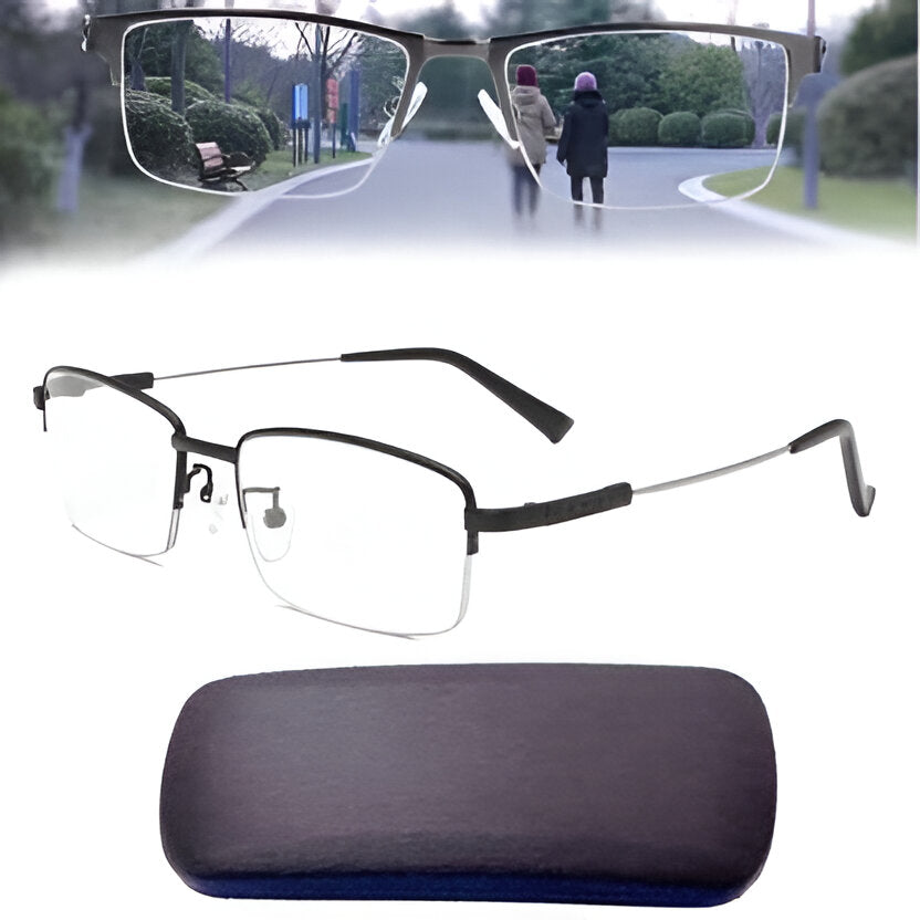 Intelligent Progressive Reading Sunglasses – Smart Multi-Focus Tinted Glasses