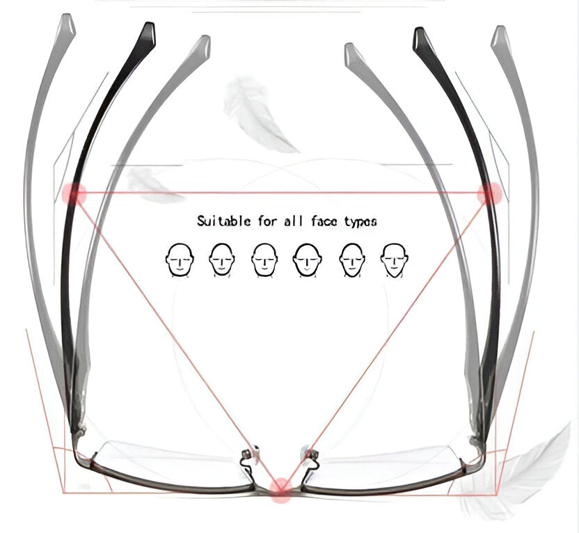Intelligent Progressive Reading Sunglasses – Smart Multi-Focus Tinted Glasses