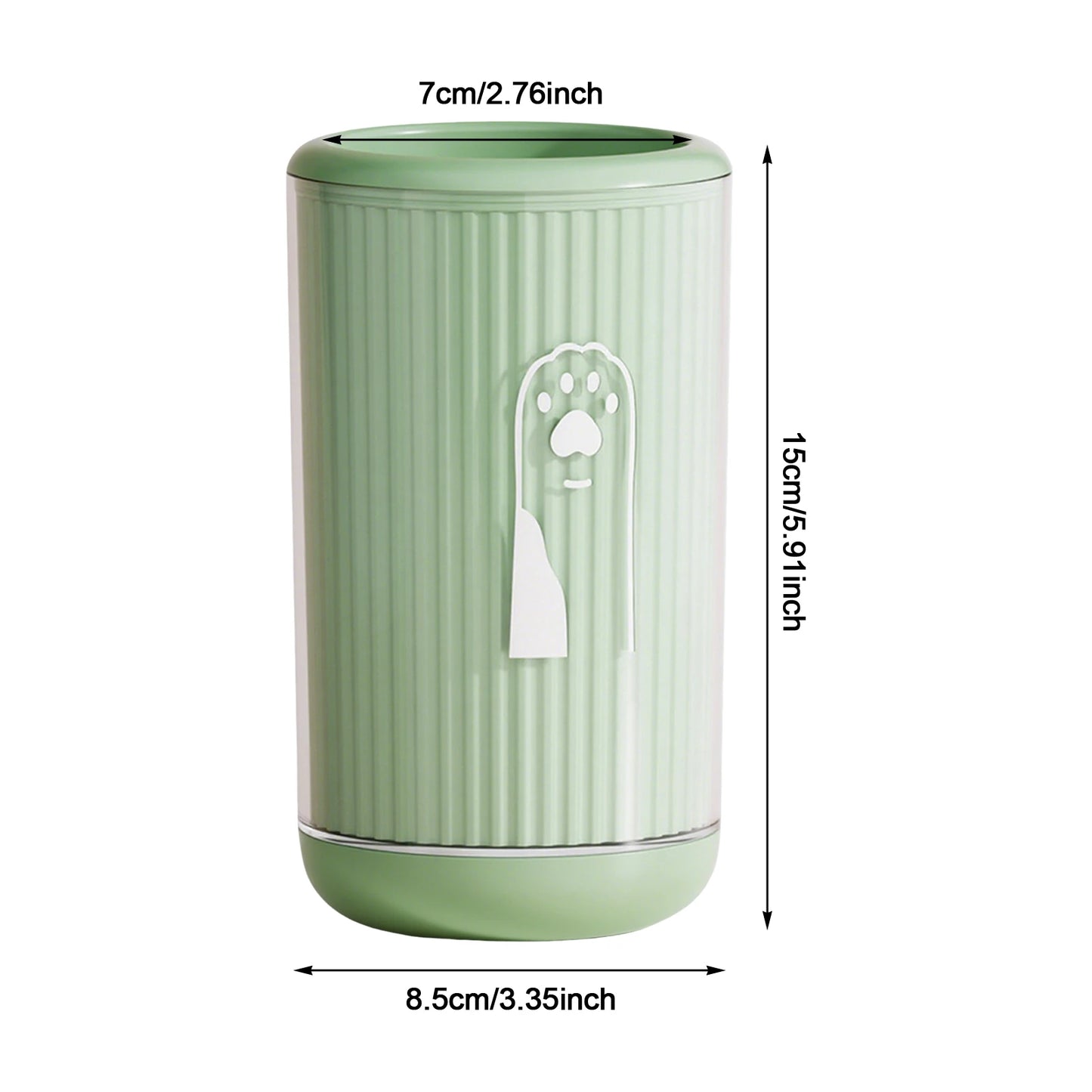 Dog Paw Cleaner Cup – Easy No-Scrub Muddy Paw Washer for Small to Large Dogs