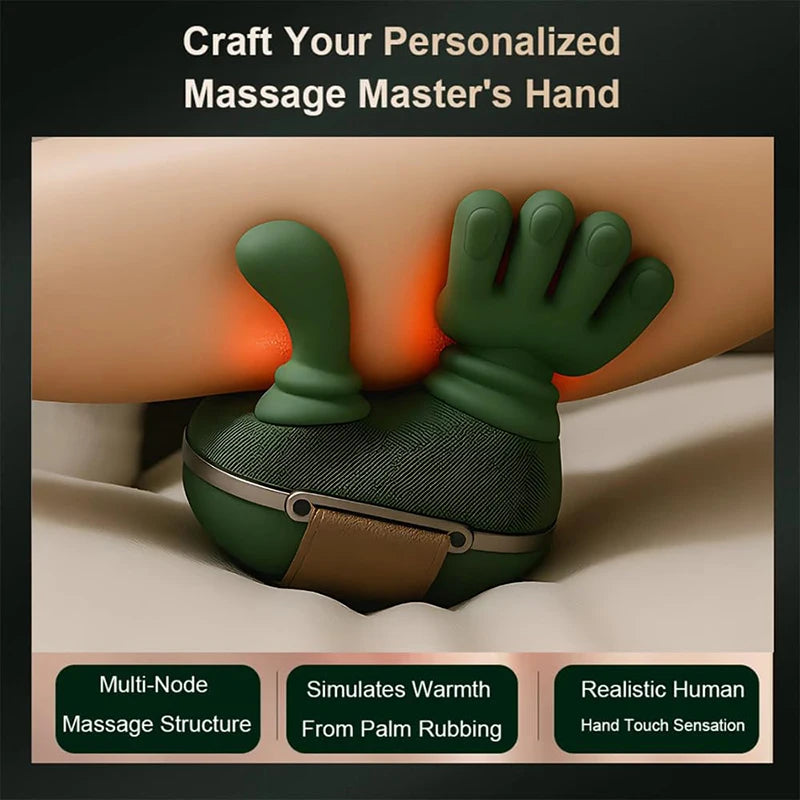 Bionic Neck & Shoulder Kneading Massager – 3-Level Heat Shawl for Pain Relief
