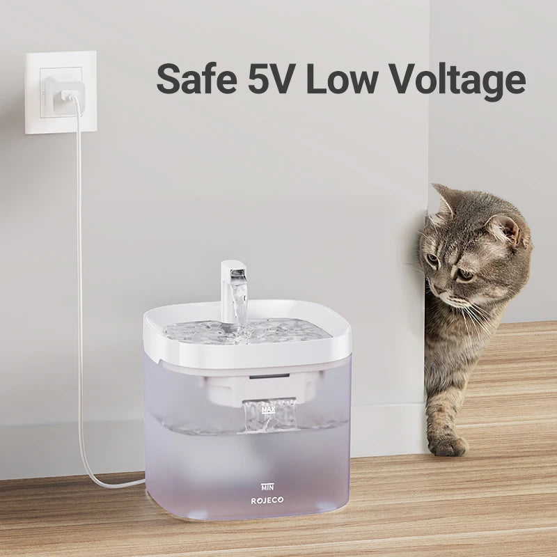 Smart Pet Water Fountain – Automatic Cat & Dog Drinking Purifier with Filters