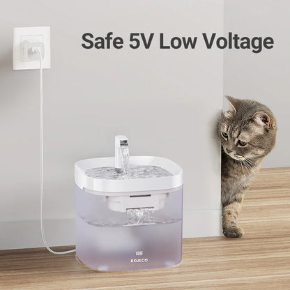 Smart Pet Water Fountain – Automatic Cat & Dog Drinking Purifier with Filters