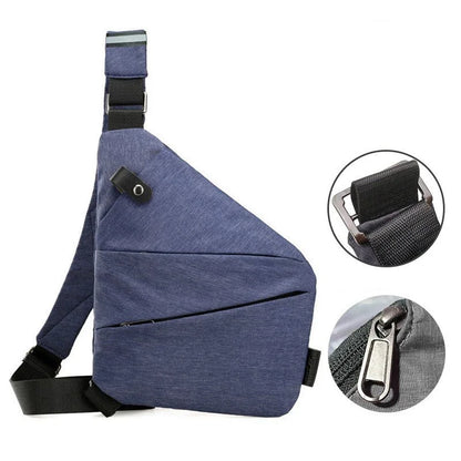 Anti-Theft Travel Sling Bag – Crossbody Bag for Men & Women