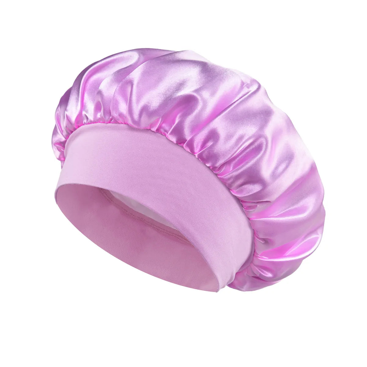 Satin Sleep Bonnet for Women – Large Silk-Lined Hair Wrap for Curly & Long Hair