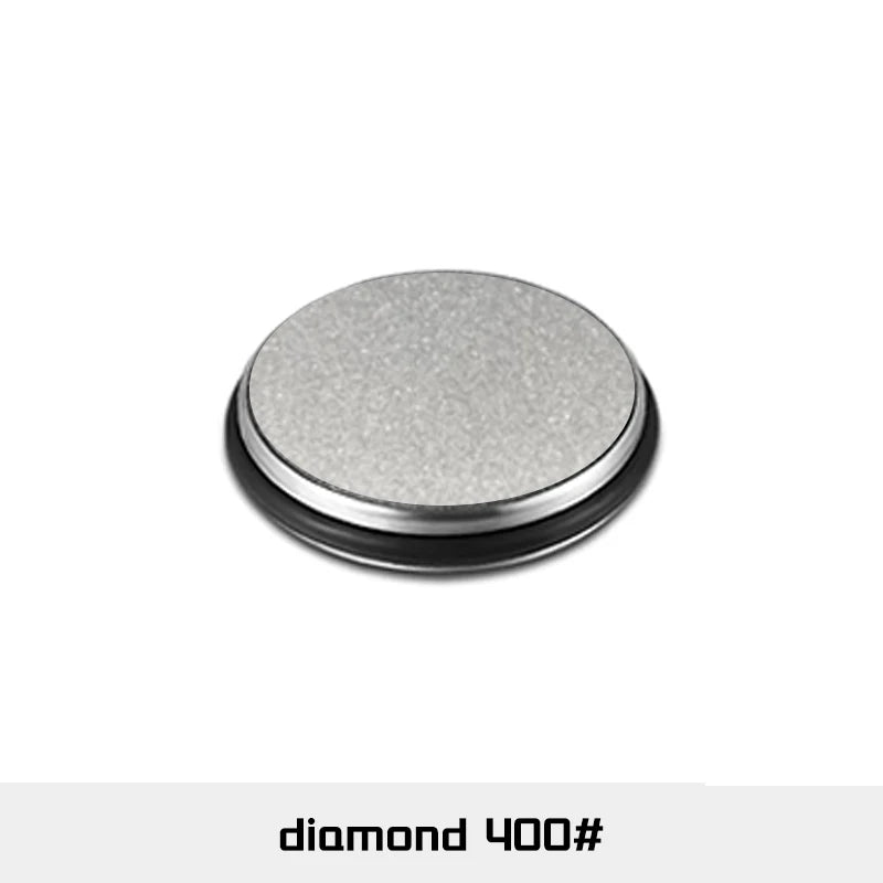 Rolling Knife Sharpener – Double-Sided Diamond Sharpening Stone with Angle Guide