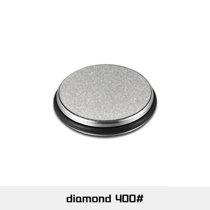 Rolling Knife Sharpener – Double-Sided Diamond Sharpening Stone with Angle Guide