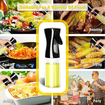 Continuous Mist Oil Spray Bottle – Kitchen Cooking Oil Sprayer for BBQ & Air Fryer