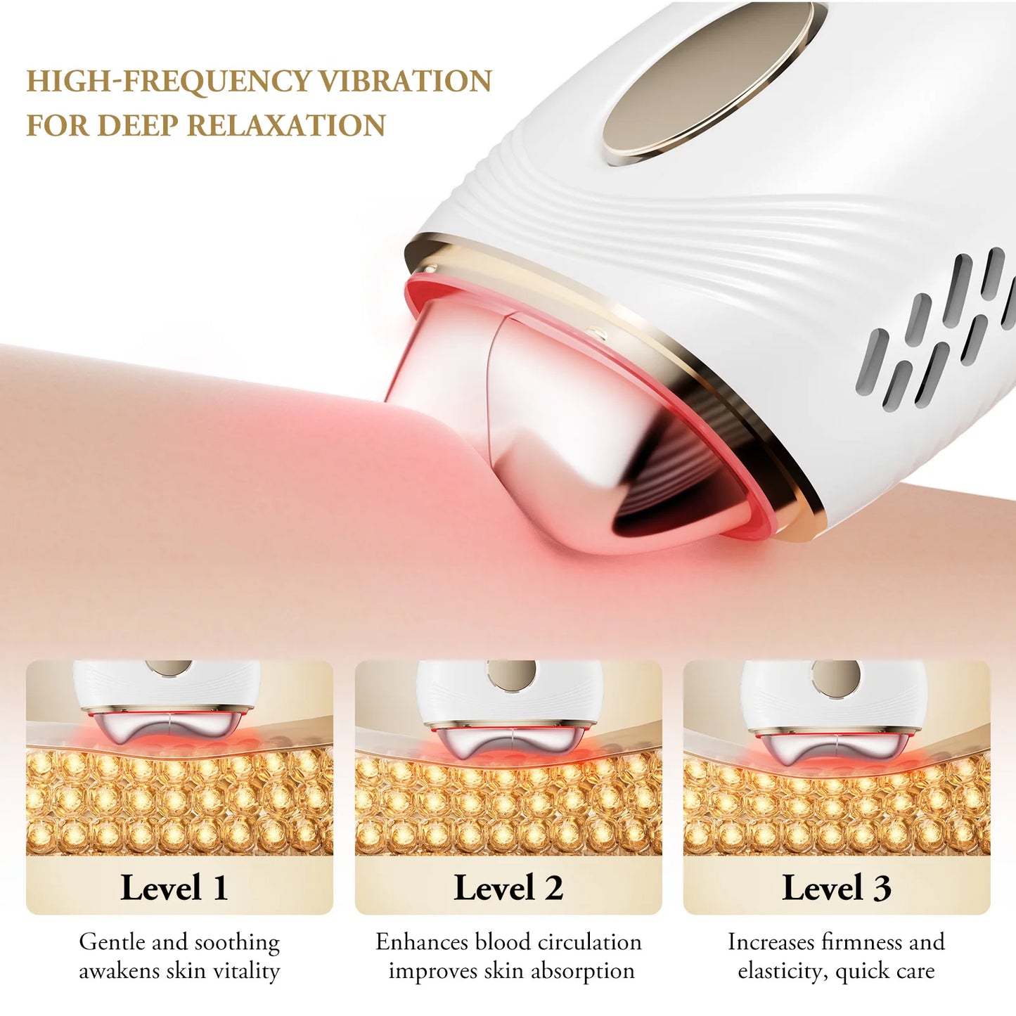 Electric Gua Sha Face Lifting Device – Anti-Aging LED EMS Scraping Tool