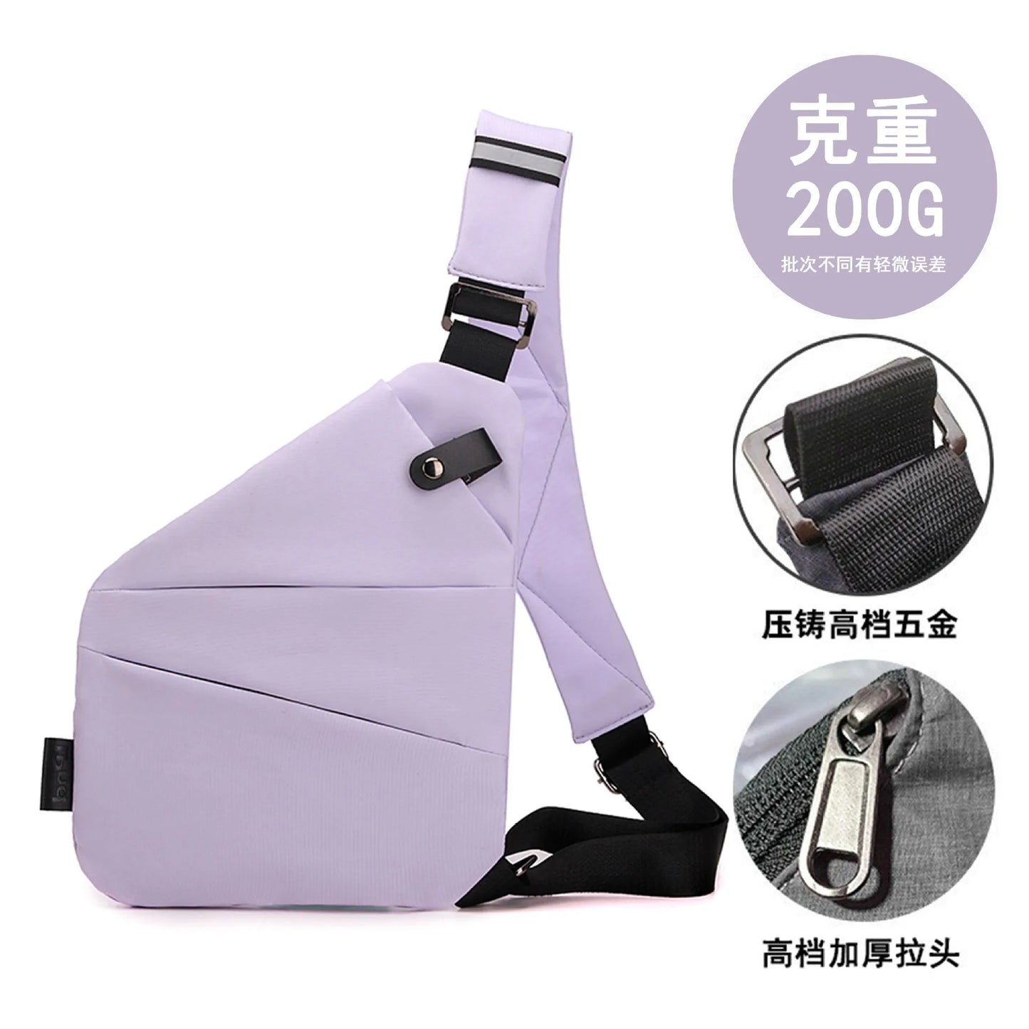 Anti-Theft Travel Sling Bag – Crossbody Bag for Men & Women