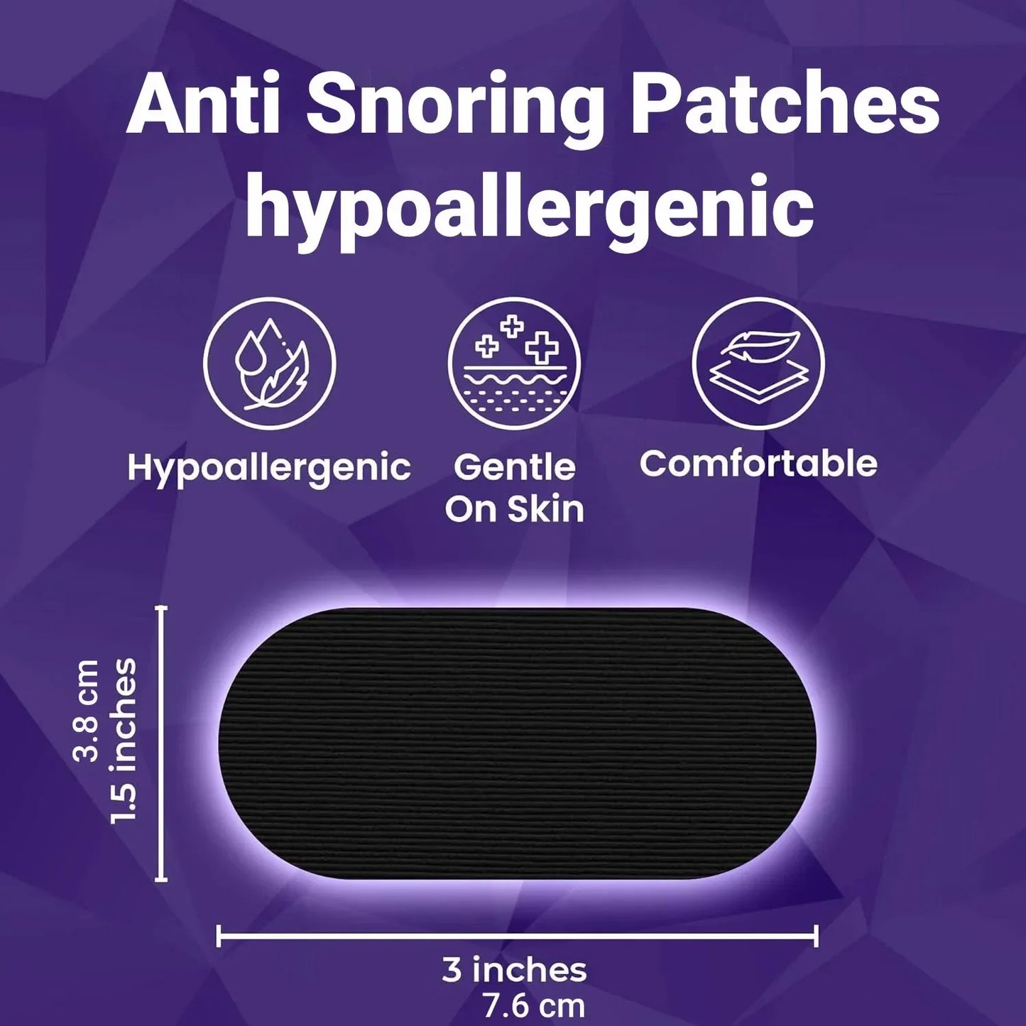 Mouth Tape for Sleeping – Anti-Snoring Sleep Strips for Better Nose Breathing