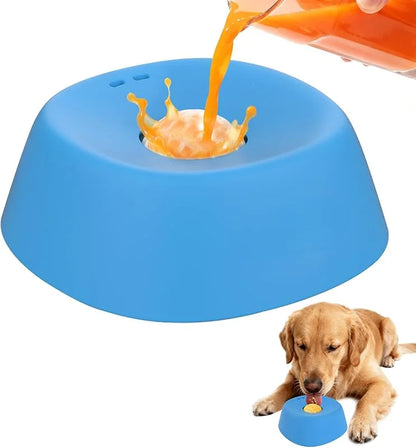 Slow Feeder Dog Bowl – Anti-Choking Lick Mat for Wet Food, Treats & Bone Broth