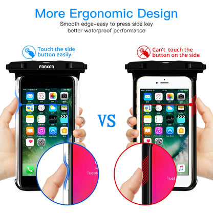 Universal Waterproof Phone Pouch – Underwater Dry Bag for iPhone Samsung & All Phones