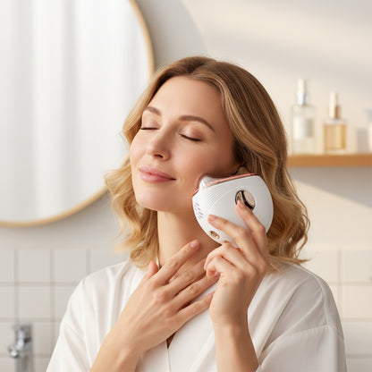 Electric Gua Sha Face Lifting Device – Anti-Aging LED EMS Scraping Tool