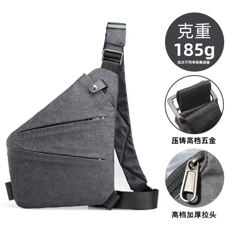 Anti-Theft Travel Sling Bag – Crossbody Bag for Men & Women