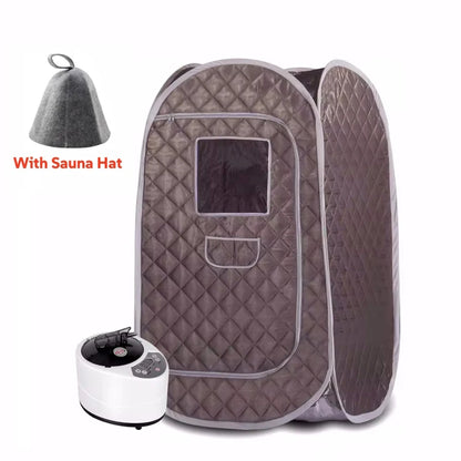 Portable Full Body Steam Sauna Tent – 1000W Home Spa with 3L Steam Generator