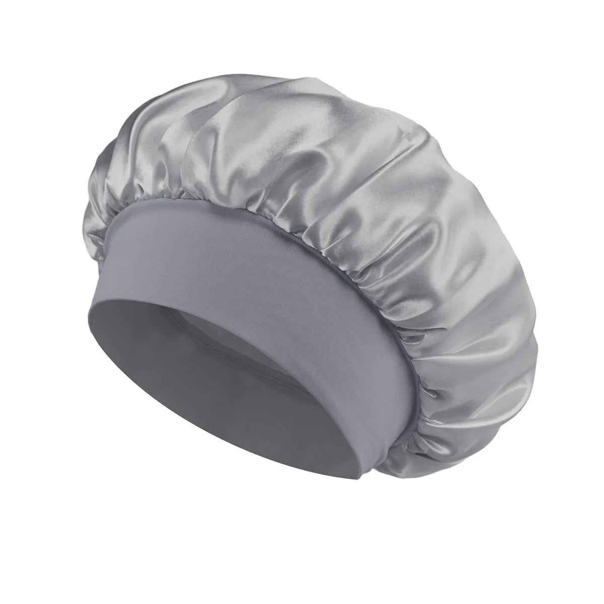 Satin Sleep Bonnet for Women – Large Silk-Lined Hair Wrap for Curly & Long Hair