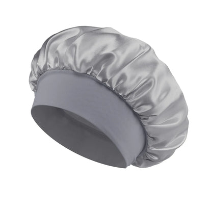 Satin Sleep Bonnet for Women – Large Silk-Lined Hair Wrap for Curly & Long Hair