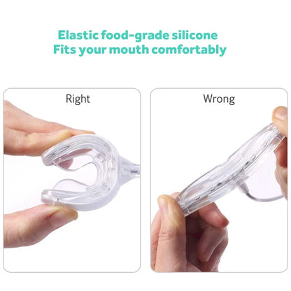 Smart LED Teeth Whitening Accelerator Light – USB & Phone Compatible Whitener