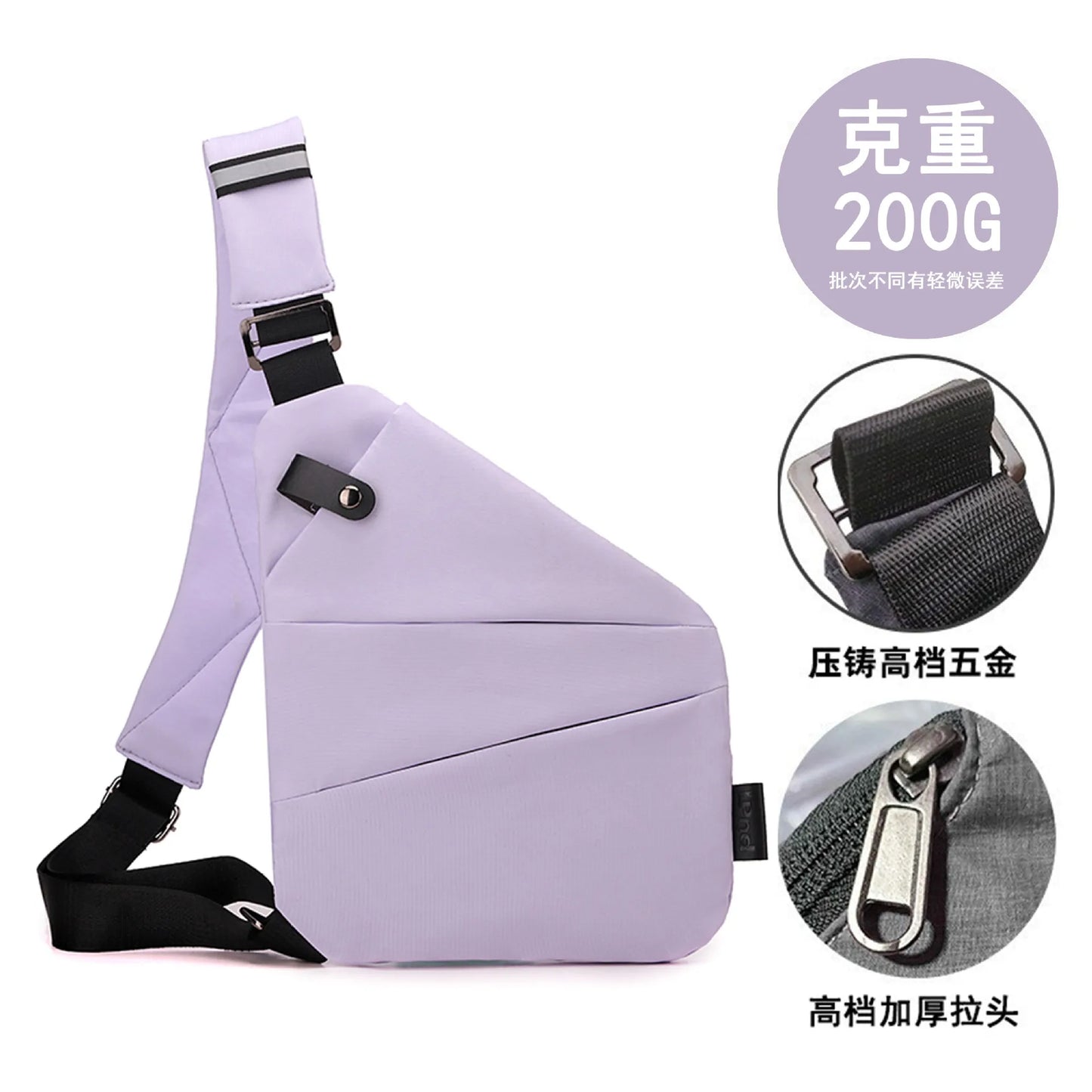 Anti-Theft Travel Sling Bag – Crossbody Bag for Men & Women