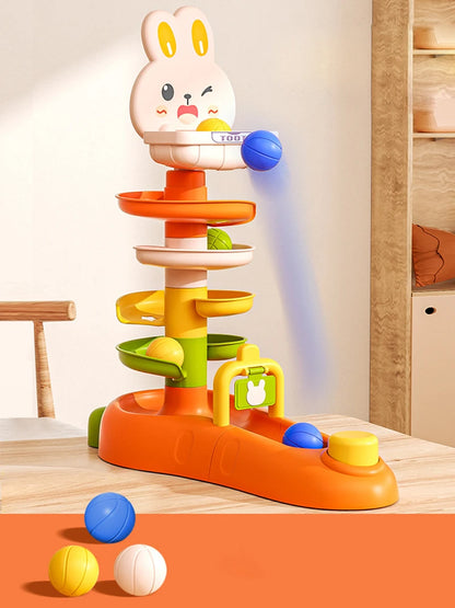 Kids Race Track Car Ramp Toy Set – Educational Racing Rail Puzzle for Kids
