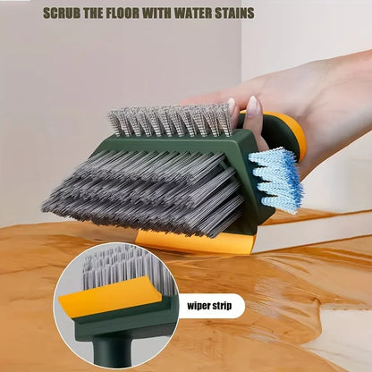 4-in-1 Gap Cleaning Brush & Squeegee Set – Kitchen, Bathroom & Floor Cleaner