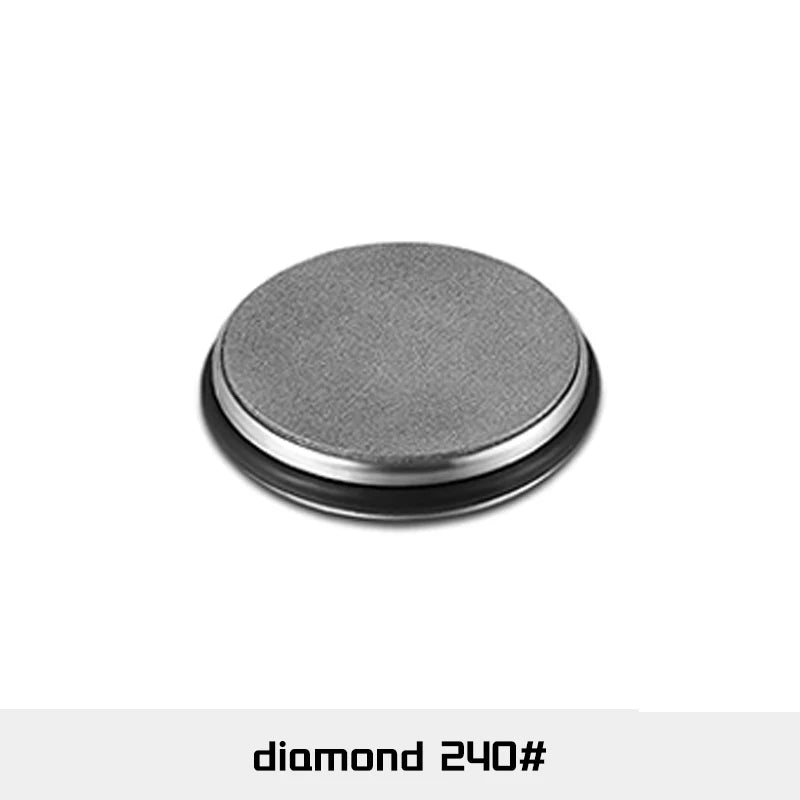 Rolling Knife Sharpener – Double-Sided Diamond Sharpening Stone with Angle Guide