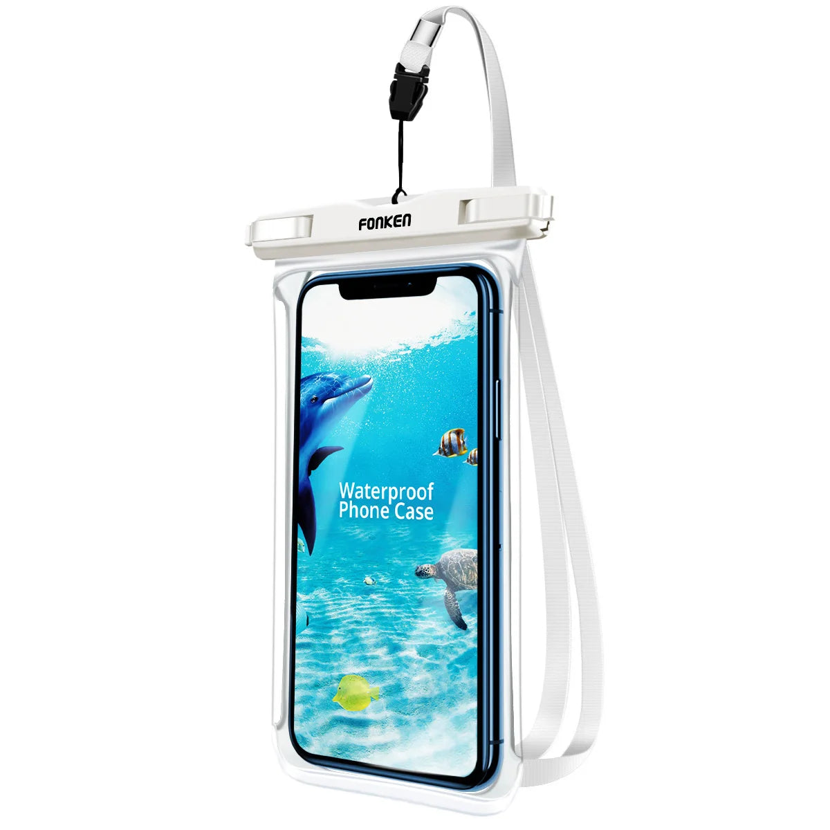 Universal Waterproof Phone Pouch – Underwater Dry Bag for iPhone Samsung & All Phones