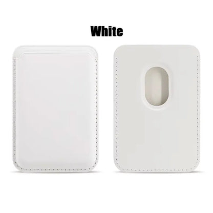 MagSafe Magnetic Leather Wallet Case – Card Holder for iPhone 12-17 & Samsung