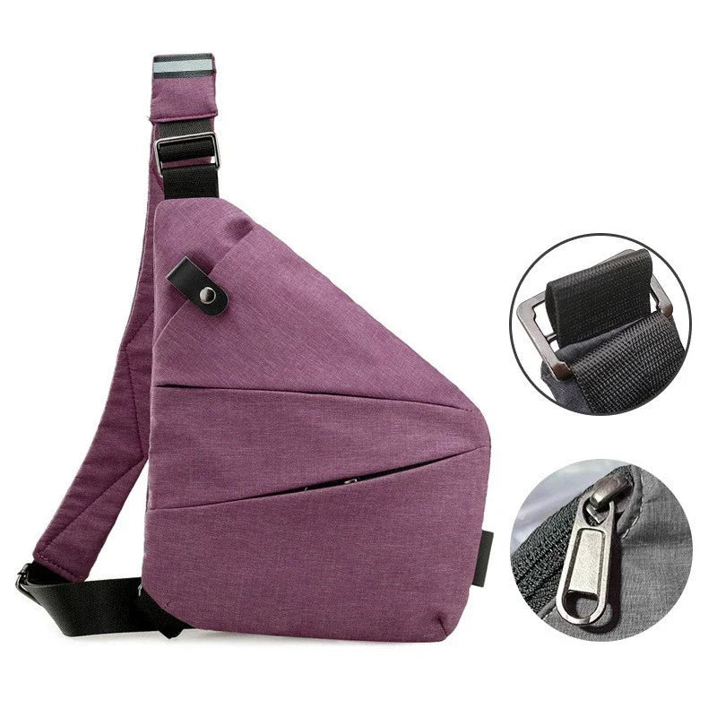 Anti-Theft Travel Sling Bag – Crossbody Bag for Men & Women
