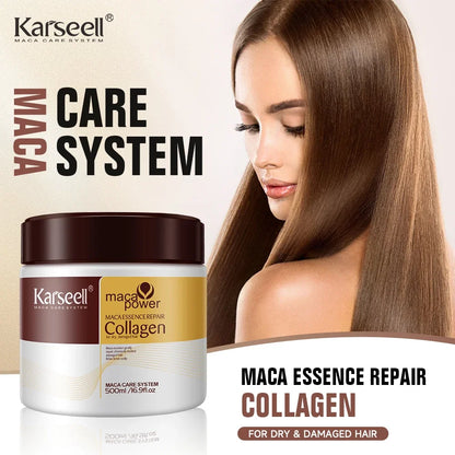 Collagen Hair Repair Mask with Argan Oil – Deep Conditioning Treatment for Dry Damaged Hair