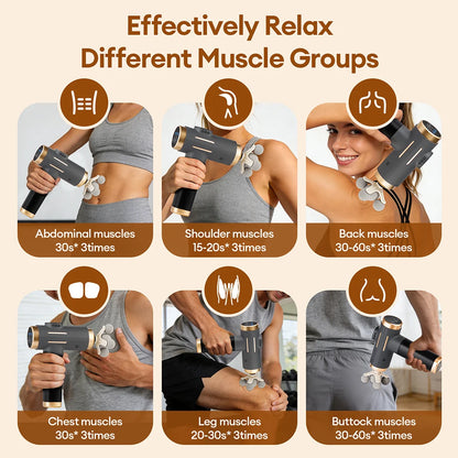 11-in-1 Fascia Massage Gun – 99-Speed Professional Muscle Recovery Device