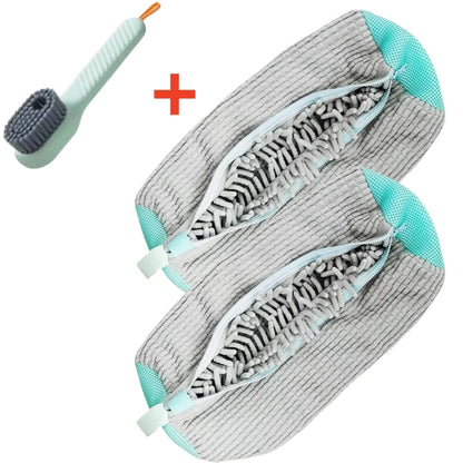 Shoe Washing Machine Bag & Brush Set – Laundry Shoe Protector Bags