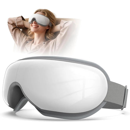 Eye Massager with Heat & Vibration – Smart Airbag Compress Eye Mask for Fatigue Relief