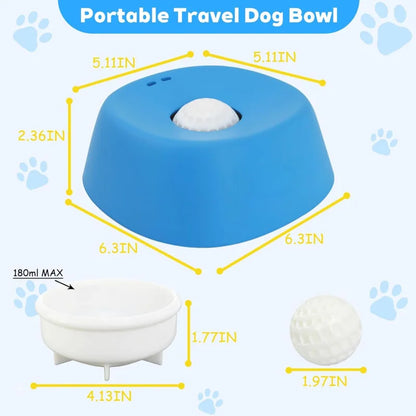 Slow Feeder Dog Bowl – Anti-Choking Lick Mat for Wet Food, Treats & Bone Broth